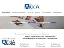 Tablet Screenshot of akxia.com